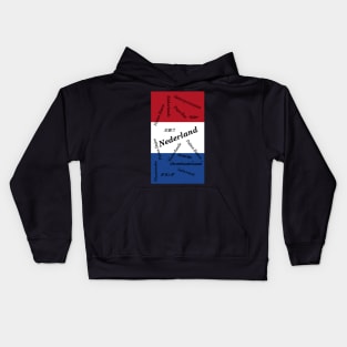 The Netherlands and Holland are NOT the same Kids Hoodie